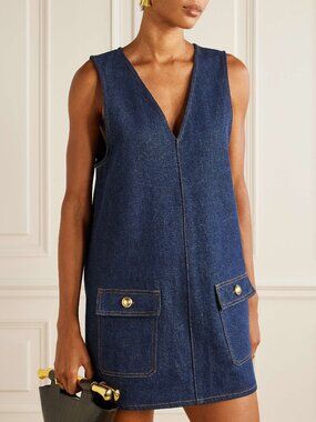 Frame Denim | Dresses | Frame Denim Sailor Mini Dress Size M